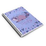 I Love You Because You're Trashy - Spiral Notebook - Ruled Line