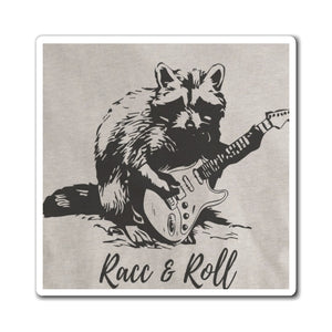 Racc & Roll Raccoon Magnet