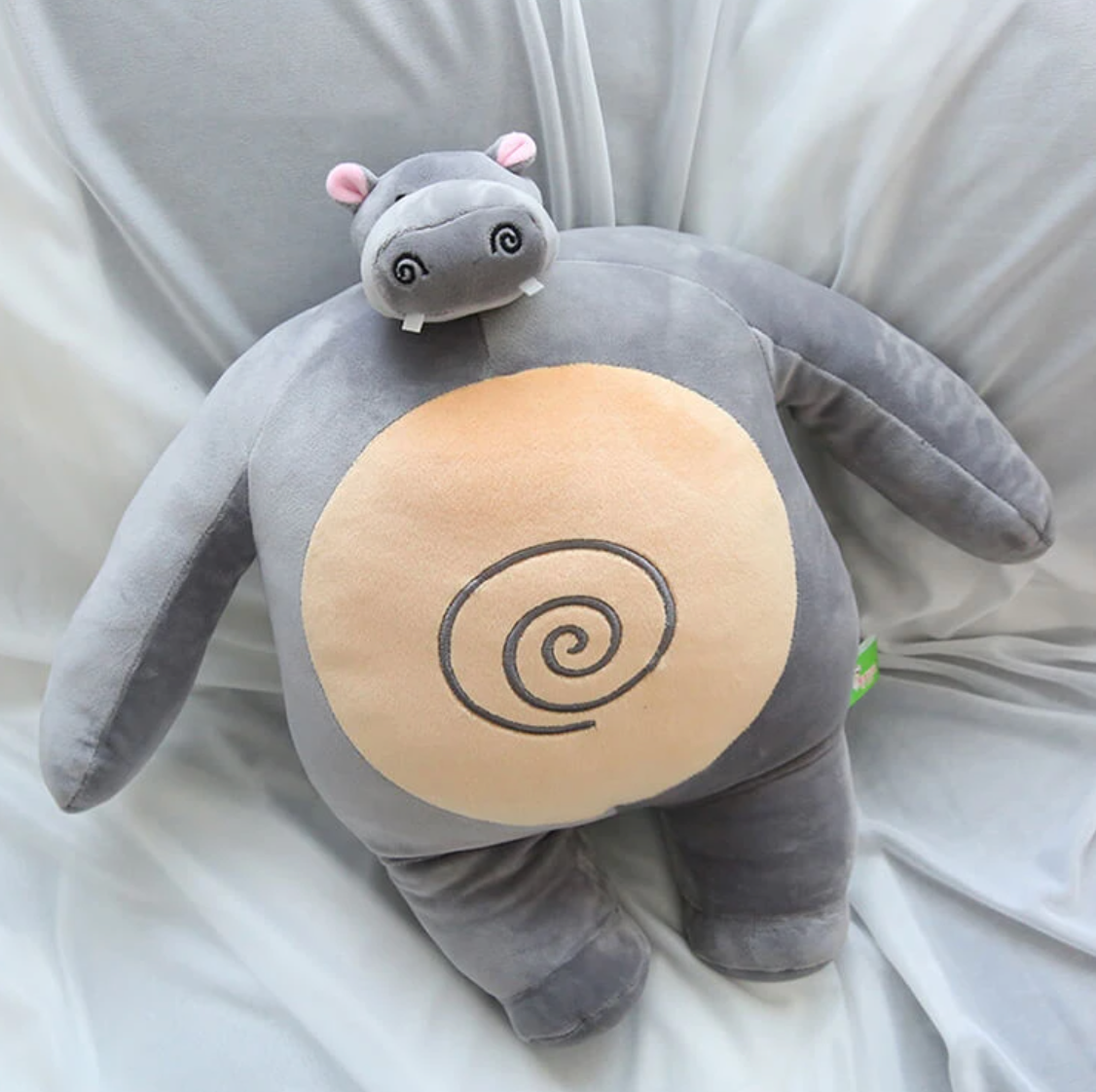 Chubby Tiny Heads Stuffed Animal Hugging Pillow – Adorable Raccoon Shop